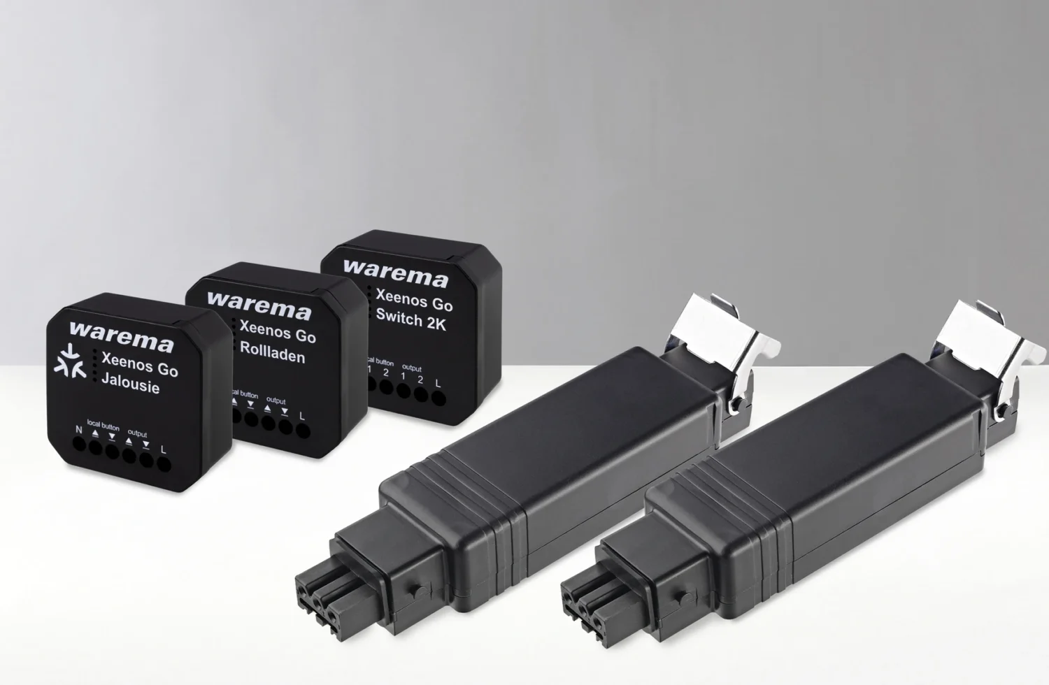 WAREMA Xeenos Go Steuerungsmodule für Rollläden, Jalousien und Smart Home Integration mit Matter-Technologie
